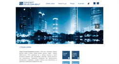 Desktop Screenshot of conceptdevelopment.com.pl